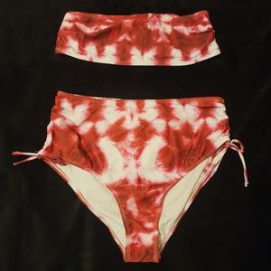 Shein bikini, tie-dye, 1XL
